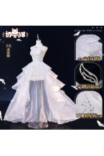 ChuShouMao Love and Deepspace Heroine Wedding Dress Cosplay Costume